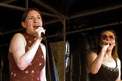 Duett beim Schachtseefest Bad Friedrichshall